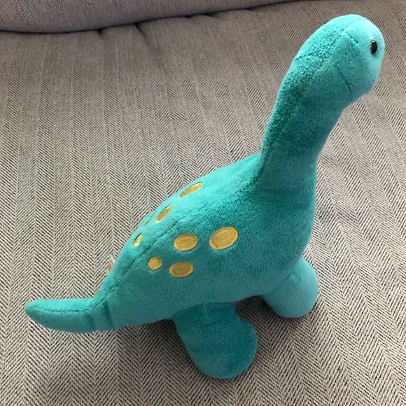 Prextex Plush Stuffed Animal Brachiosaurus Dinosaur Toy - Picture 3 of 4